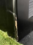 完全フルセット!!フルクリアアクリル水槽(底用黒板付属)W1800×d600×h600　黒塗りキャビ