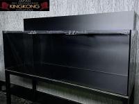 新品4面ブラックアクリル上部水槽W1800×d600×h600鉄製台